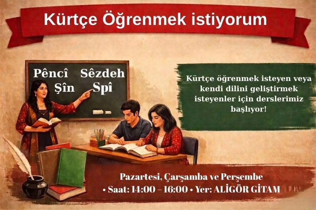 Kürtçe Dersleri Başlıyor